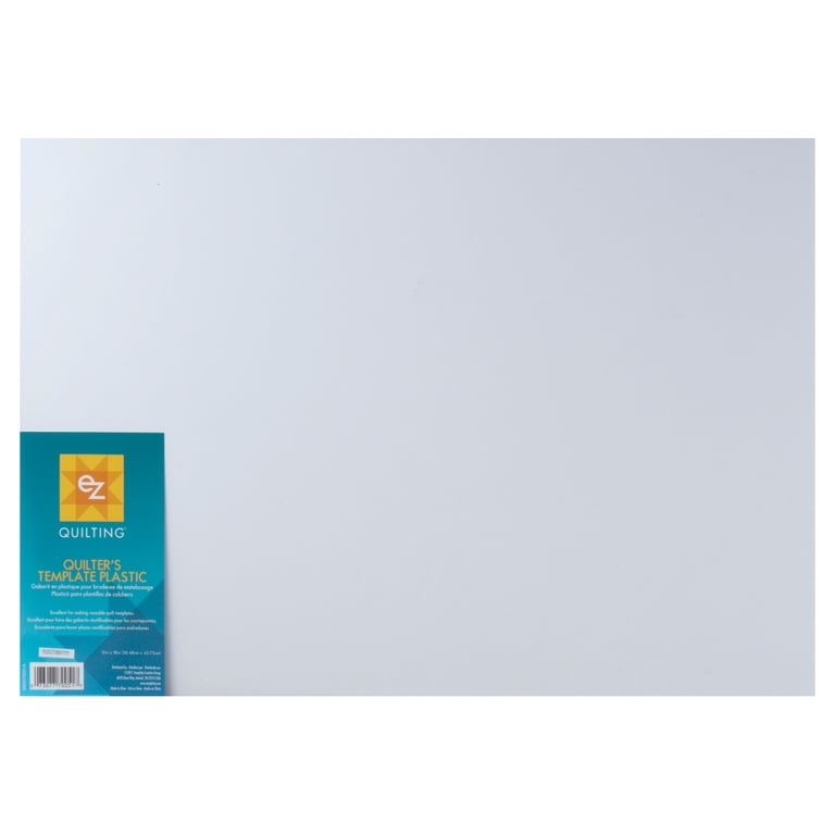 EZ Quilting Acrylic Kite Template Set - 3 Sizes (2.75"x4.75", 4.25"x7", 5.625"x9.625") For Quilt Blocks
