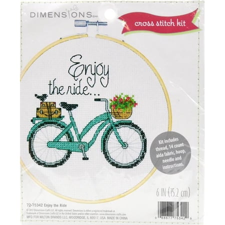Simplicity Enjoy the Ride Cross Stitch Kit
