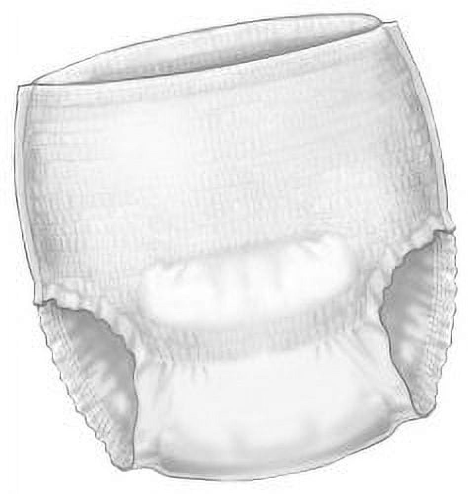 Simplicity Extra Adult Underwear Pull On Small / Medium Disposable Moderate Absorbency, 1840R - Pack of 25