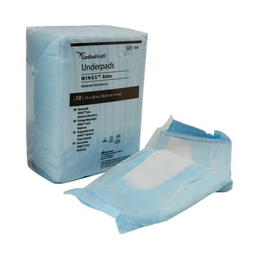 Simplicity Extra Disposable Underpad Fluff 23X36" 1093 10 pads
