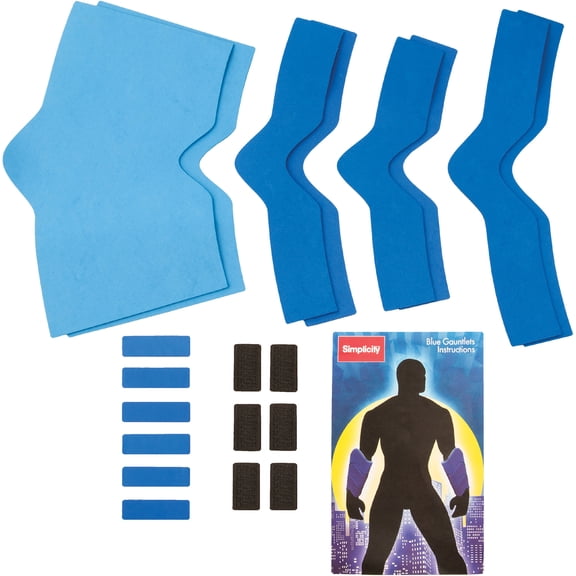 Simplicity Gauntlets Kit-Blue