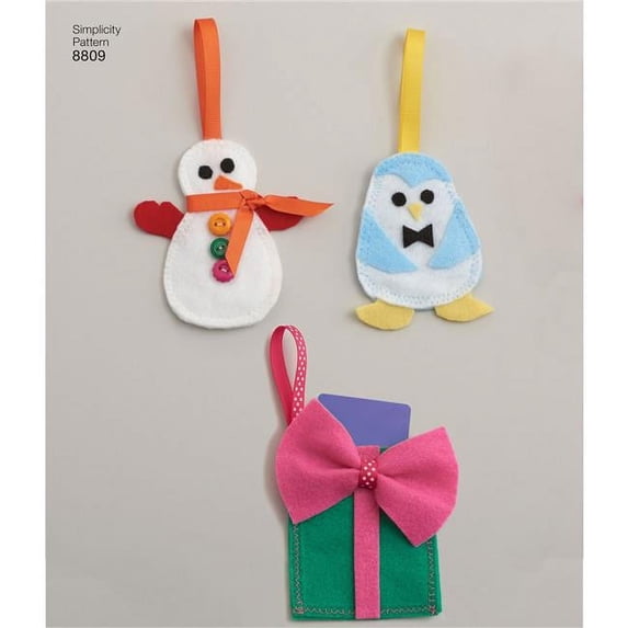 Simplicity Handwork Ornament Pattern, 1 Each