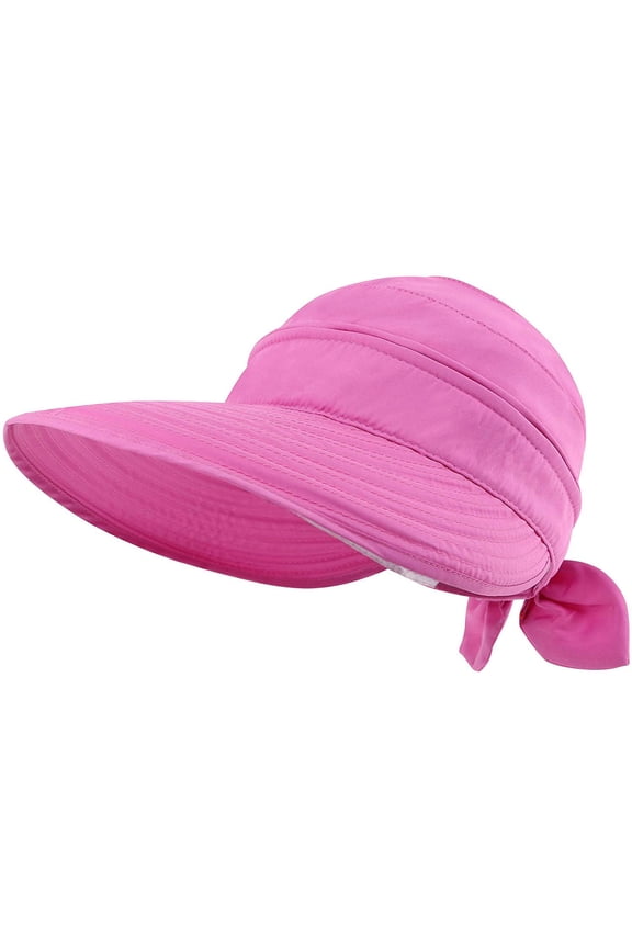 Simplicity Hats for Women UPF 50+ UV Sun Protective Convertible Beach Visor Hat