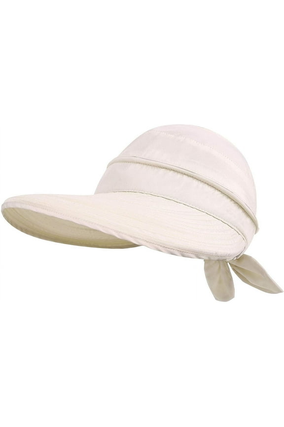 Simplicity Hats for Women UPF 50+ UV Sun Protective Convertible Beach Visor Hat