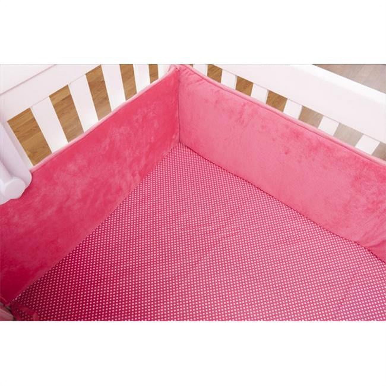 hot pink crib sheet