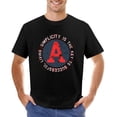 thumbnail image 1 of Simplicity Is The Key To Successful Living Men’s T-Shirt 100% Cotton Casual Short Sleeve Tops Gift Tee Black M, 1 of 5