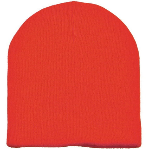 Simplicity Men /Women Ski Snowboarding Sports Beanie Skull Hat, Safety Orange