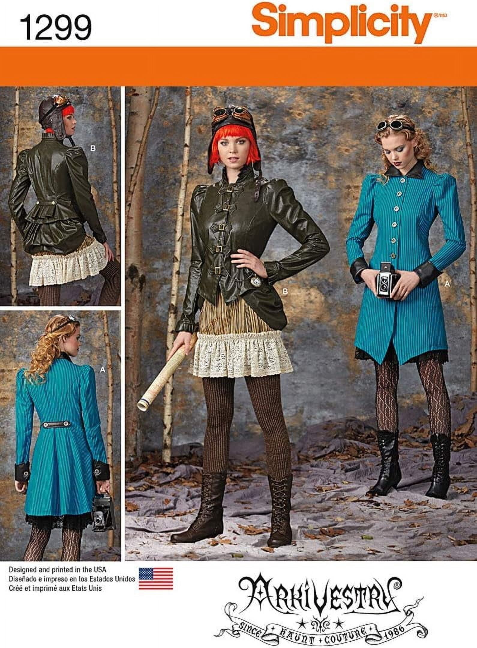 Simplicity R11858 Simplicity Misses Costume, 5 Piece - Walmart.com