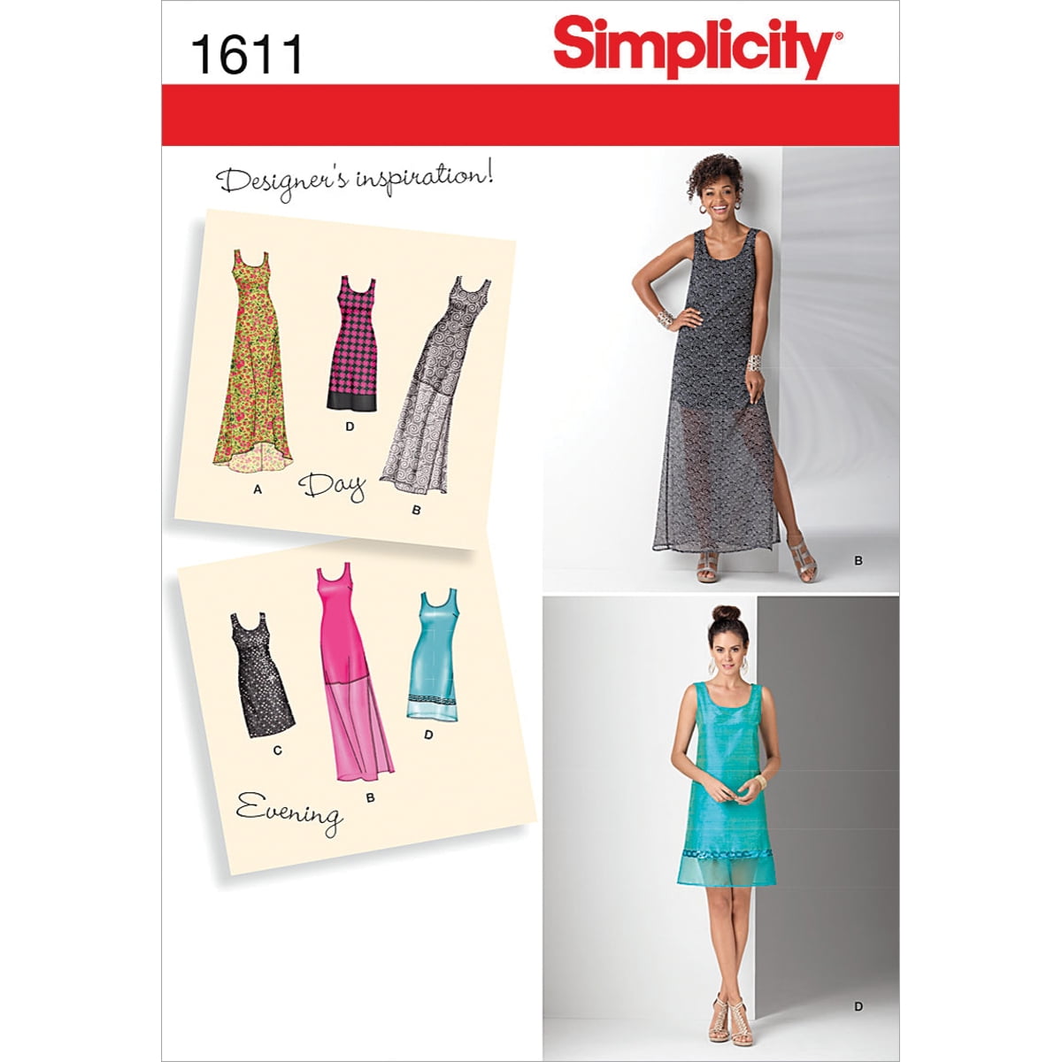 simplicity formal dress patterns Simplicity Pattern S9289 Misses' Strapless Dress, Detachable Train & Belt main image 1