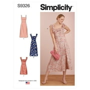 Simplicity Sewing Pattern 9326 - Dresses for Women - H5 6-8-10-12-14 - Easy
