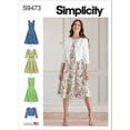 Simplicity Misses' Jacket and Dress Sewing Pattern Kit, Code S9473