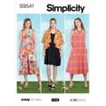 Simplicity Misses' Jumpsuit, Jacket and Dress Sewing Pattern Kit, Code