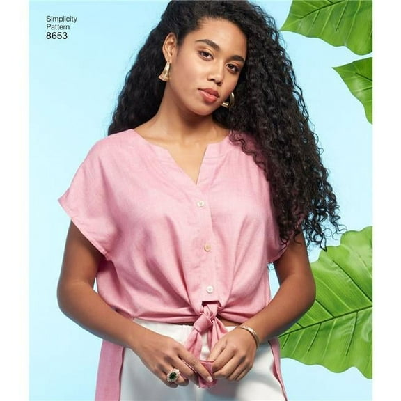 Simplicity Misses' Plus Size 20W-28W Separates Pattern, 1 Each