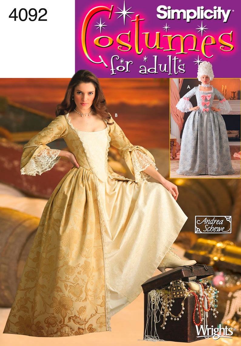 Simplicity Women's Victorian Dress Costume Sewing Pattern | Sizes 6-12, 3 Historical Looks For Renaissance Faire & Cosplay