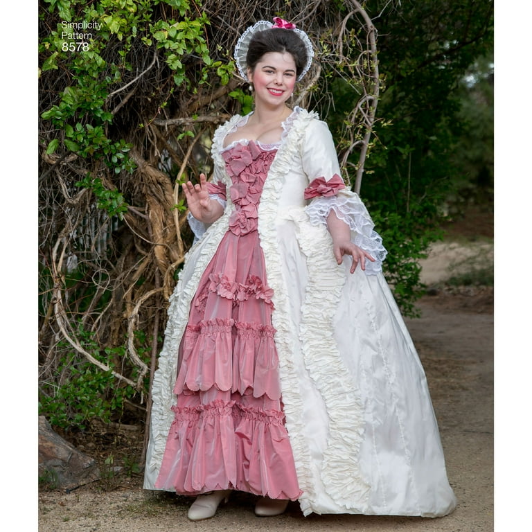 Simplicity Misses 18th Century Gown 14 16 18 20 22