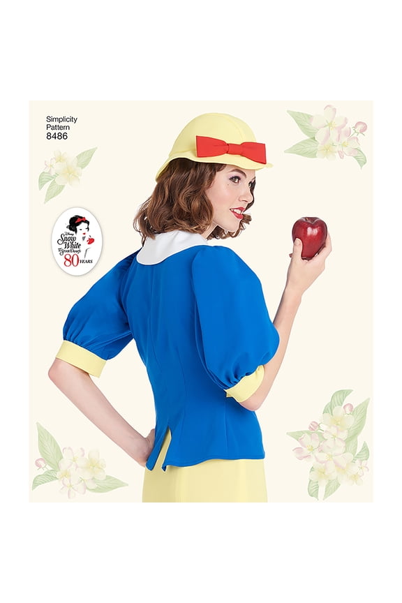 Misses' Size 14-22 Disney Vintage Snow White Costume Pattern, 1 Each