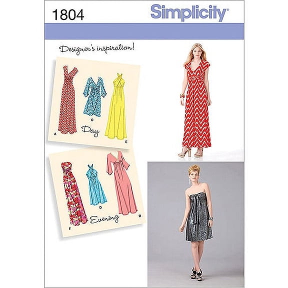 Simplicity Misses' Size 14-22 Special Occasion Pattern, 1 Each