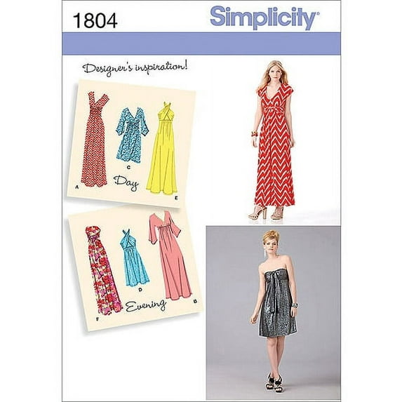 Simplicity Misses' Size 14-22 Special Occasion Pattern, 1 Each