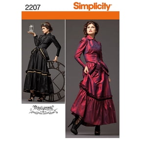 Simplicity Misses' Size 14-22 Victorian Era Steampunk Costumes Pattern, 1 Each