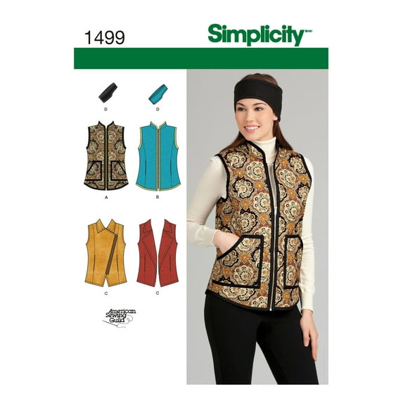 Simplicity Misses' Size 16-24 Jackets & Coats Pattern, 1 Each