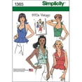 thumbnail image 1 of Simplicity Misses' Size 4-22 Tops & Vests Pattern, 1 Each, 1 of 1