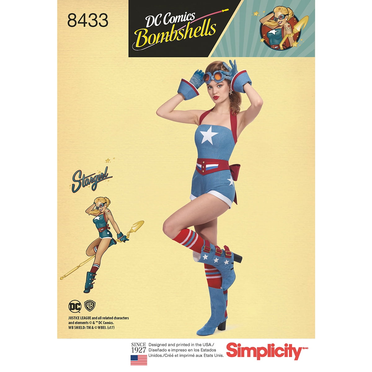 Simplicity Sewing Pattern 2207 – Misses' Victorian Costume Dress & Apron, Size RR (14-16-18-20)