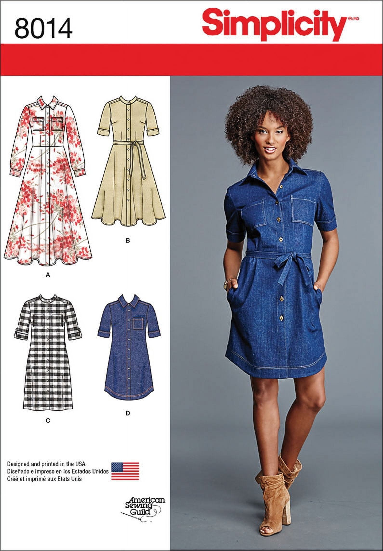 sachin and babi light blue dress Vintage Sewing Patterns Out of Print Retro, Vogue, Simplicity main image 0