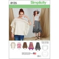 thumbnail image 1 of Simplicity Misses' Size XS-XL Easy-To-Sew Skirts & Tunics Pattern, 1 Each, 1 of 3