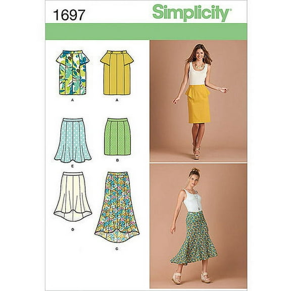 Simplicity Misses Skirts & Pants Patterns, 1 Each