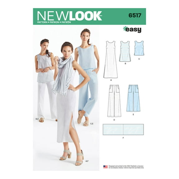 Simplicity New Look Miss Sportswear Pattern, 1 Each