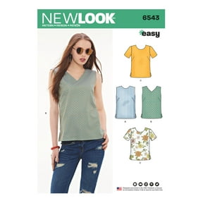 Simplicity New Look Pattern Fabric, per Yard