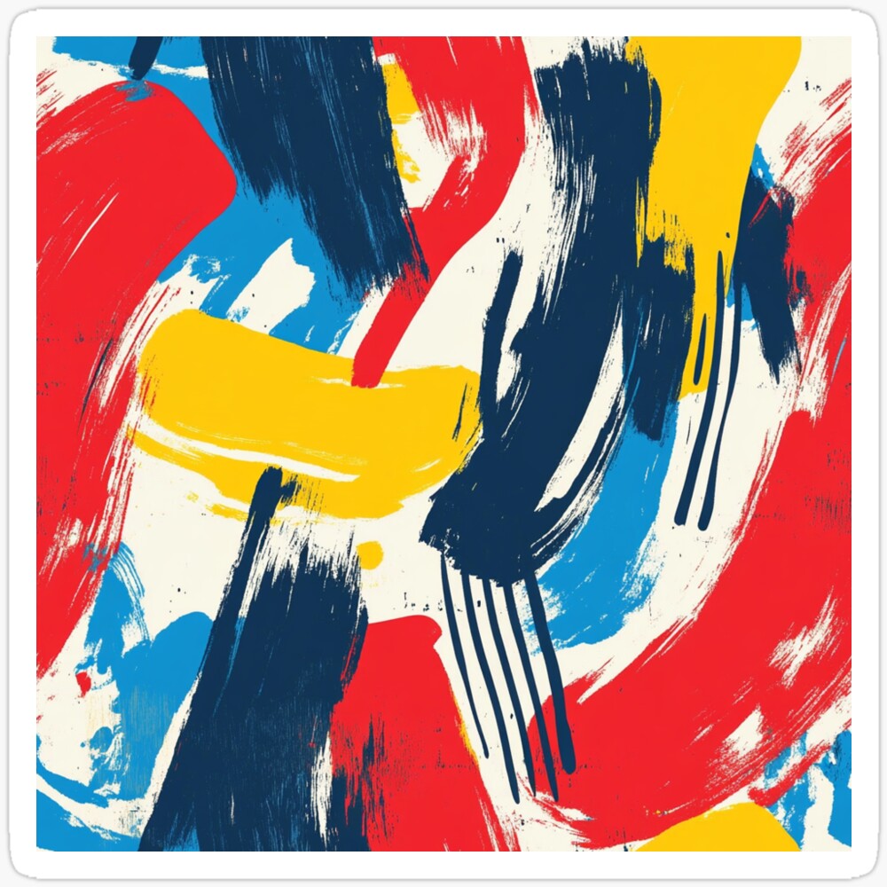 Simplicity Of Primary Colors Sticker Kir-3560 - Walmart.com