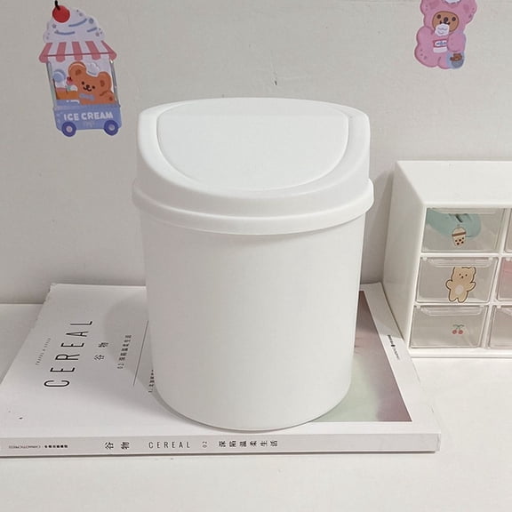 Simplicity Office Household Storage Basket Cleaning Tools Desktop Dustbin Dustbin Basket Waste Bin Trash Can Garbage Bin