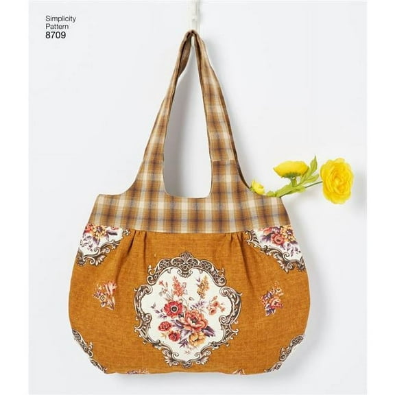 Simplicity One Size Gertrude Made Bag Pattern, 1 Each
