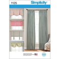 thumbnail image 1 of Simplicity One Size Window Treatments Pattern, 1 Each, 1 of 3