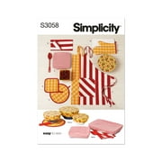 Simplicity Paper Sewing Pattern 3058 - Accessories and Aprons
