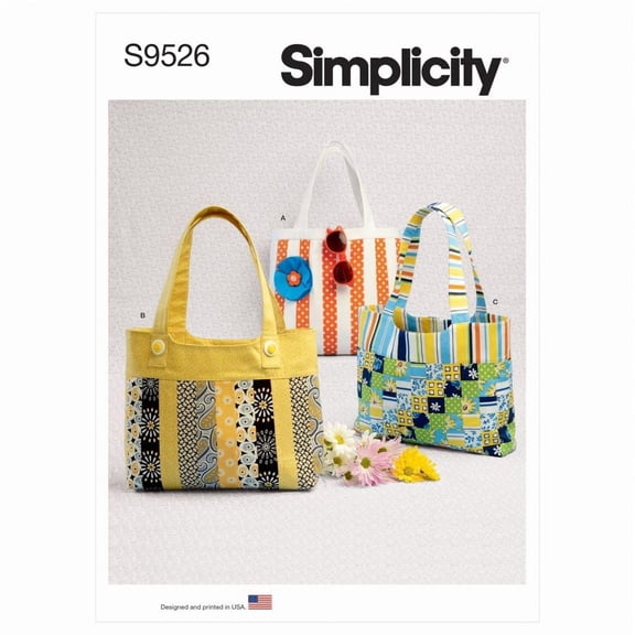 Simplicity Paper Sewing Pattern 9526 - Bags