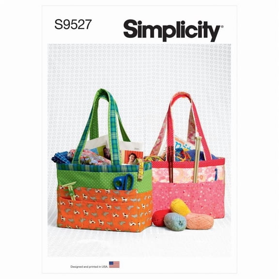 Simplicity Paper Sewing Pattern 9527 - Bags