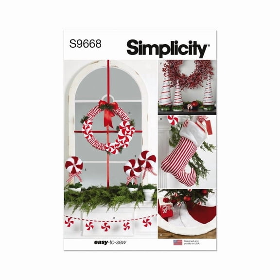 Simplicity Paper Sewing Pattern 9668 - Accessories