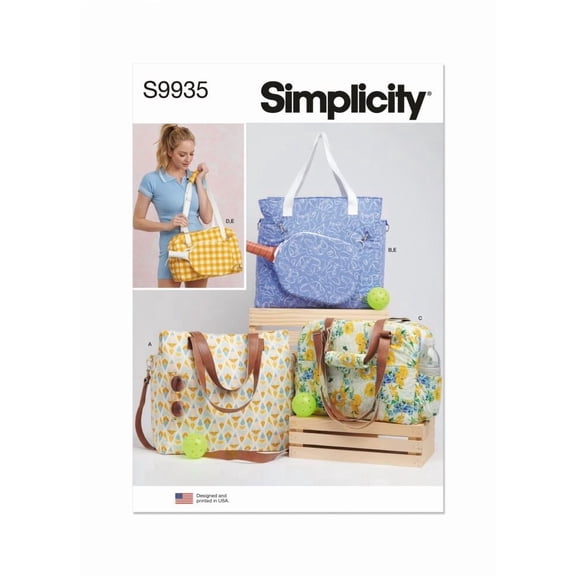 Simplicity Paper Sewing Pattern 9935 - Bags