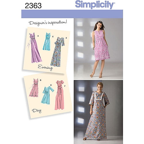 Simplicity Pattern Misses' Special Occasion Misses' Sewing Pattern
