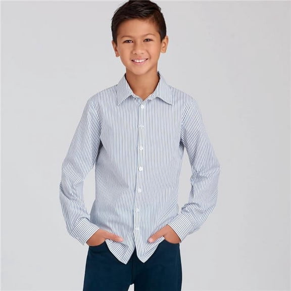 Simplicity Patterns SS9056HH 3-6 Childrens & Teen Boys Shirts