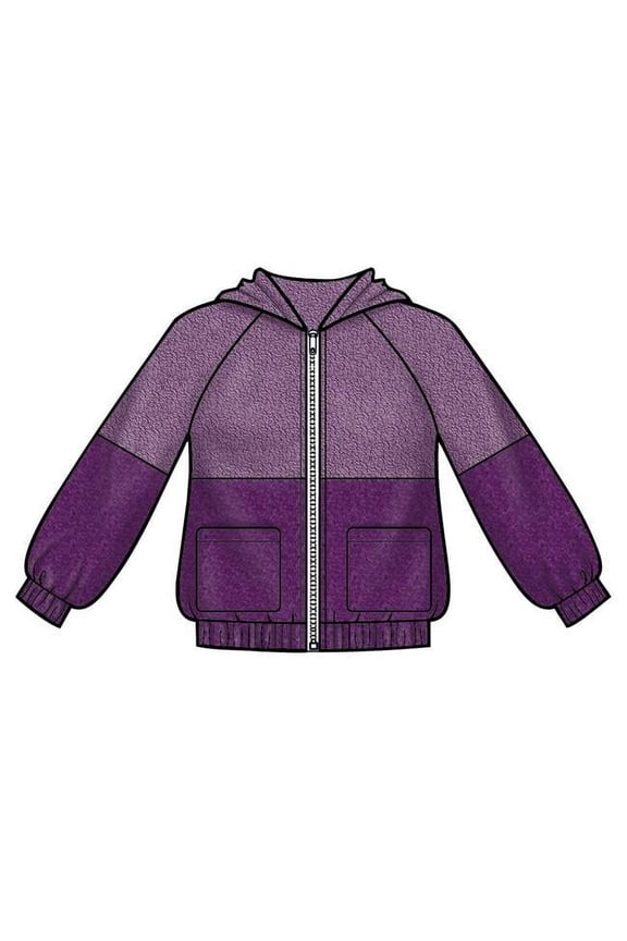 Simplicity Patterns US8999HH 3-6 Childrens & Girls Knit Hooded Jacket