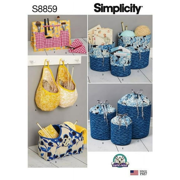 Simplicity Patterns Us8859Os Organizers Crafts - One Size