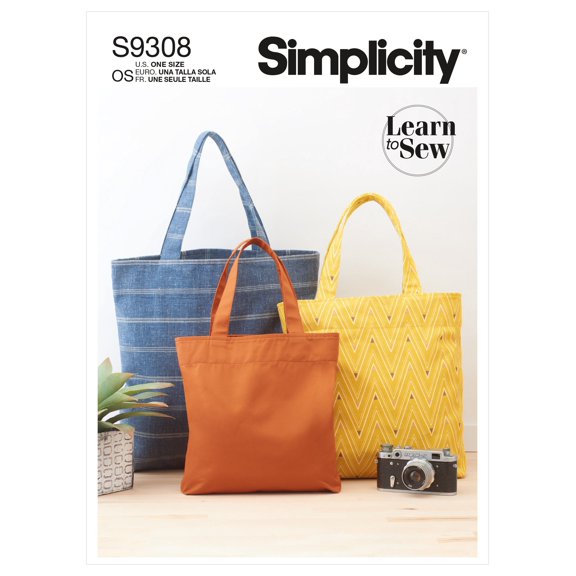Simplicity Paper Sewing Pattern 9308 - Bags