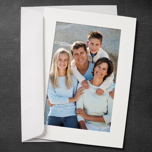 (10 pack) SIMPLICITY SNOW-WHITE Photo Insert Card  sold in 10s  - 4x6
