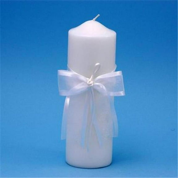 Simplicity Pillar Candle - White