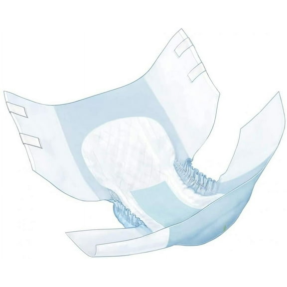 Simplicity Unisex Quilted Briefs, X-Large, Moderate Absorbency (15 Count)