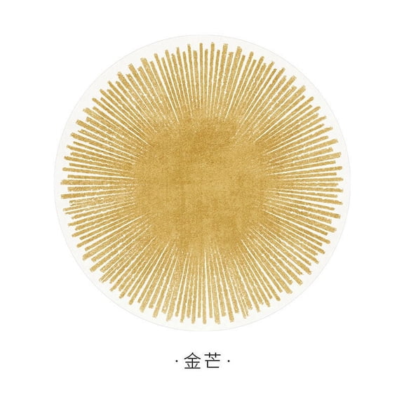 Simplicity Round Carpets Nordic Living Room Sofas Coffee Tables Rug Ins Style Bedroom Carpet Dining Table Mat Non-slip Bath Rugs