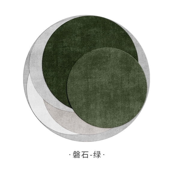 Simplicity Round Carpets Nordic Living Room Sofas Coffee Tables Rug Ins Style Bedroom Carpet Dining Table Mat Non-slip Bath Rugs